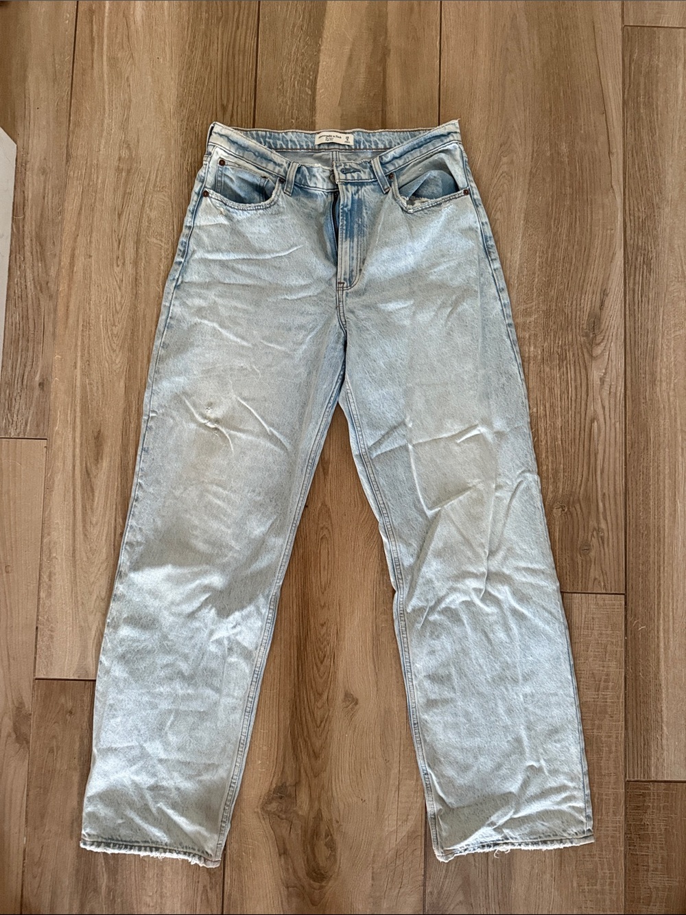 Abercrombie & Fitch Light Blue Straight Men's Jeans